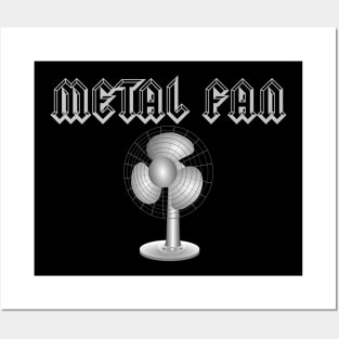 Metal Fan Posters and Art